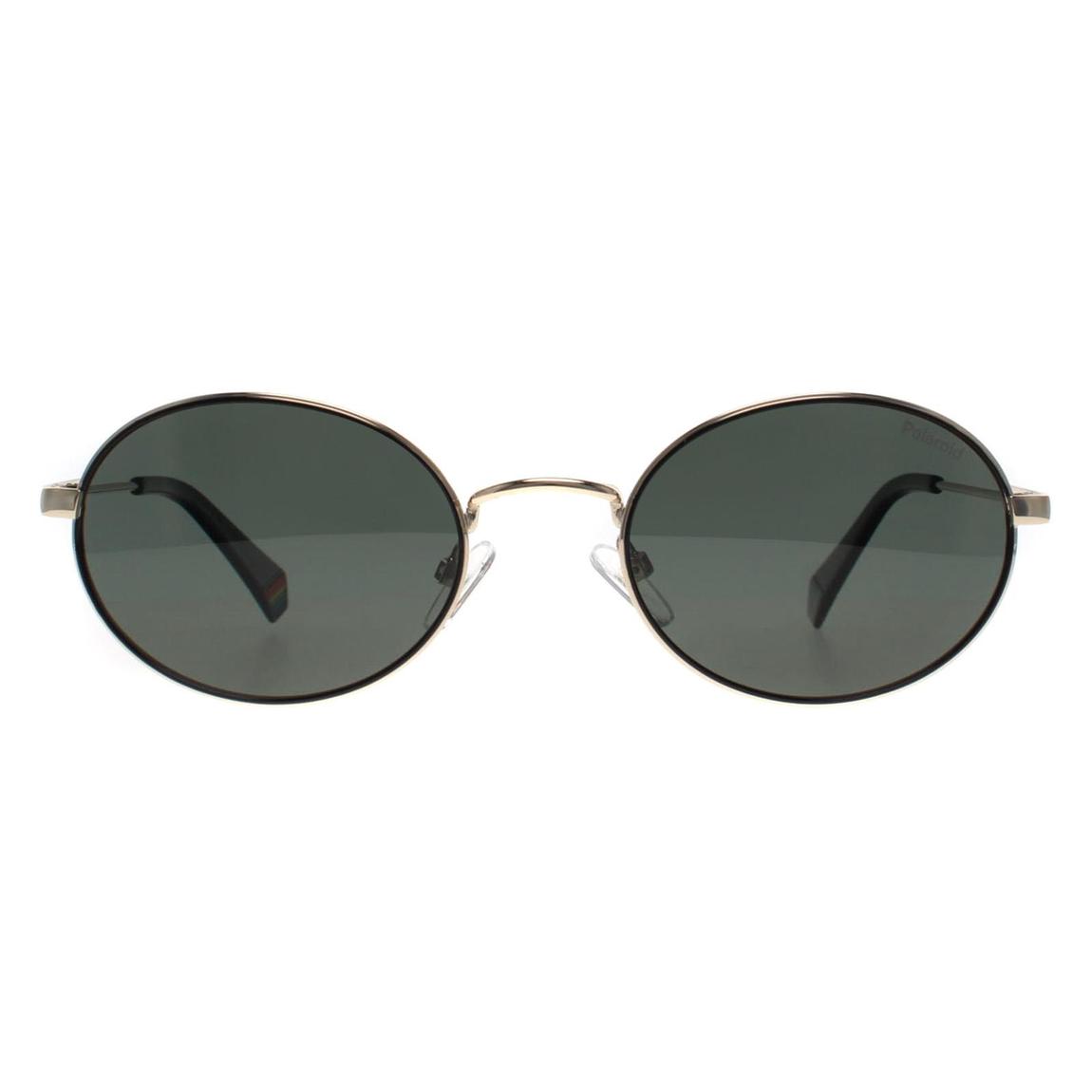 Polaroid Sunglasses PLD 6228/S/X 2M2 UC Black Gold Green Polarized main product photo