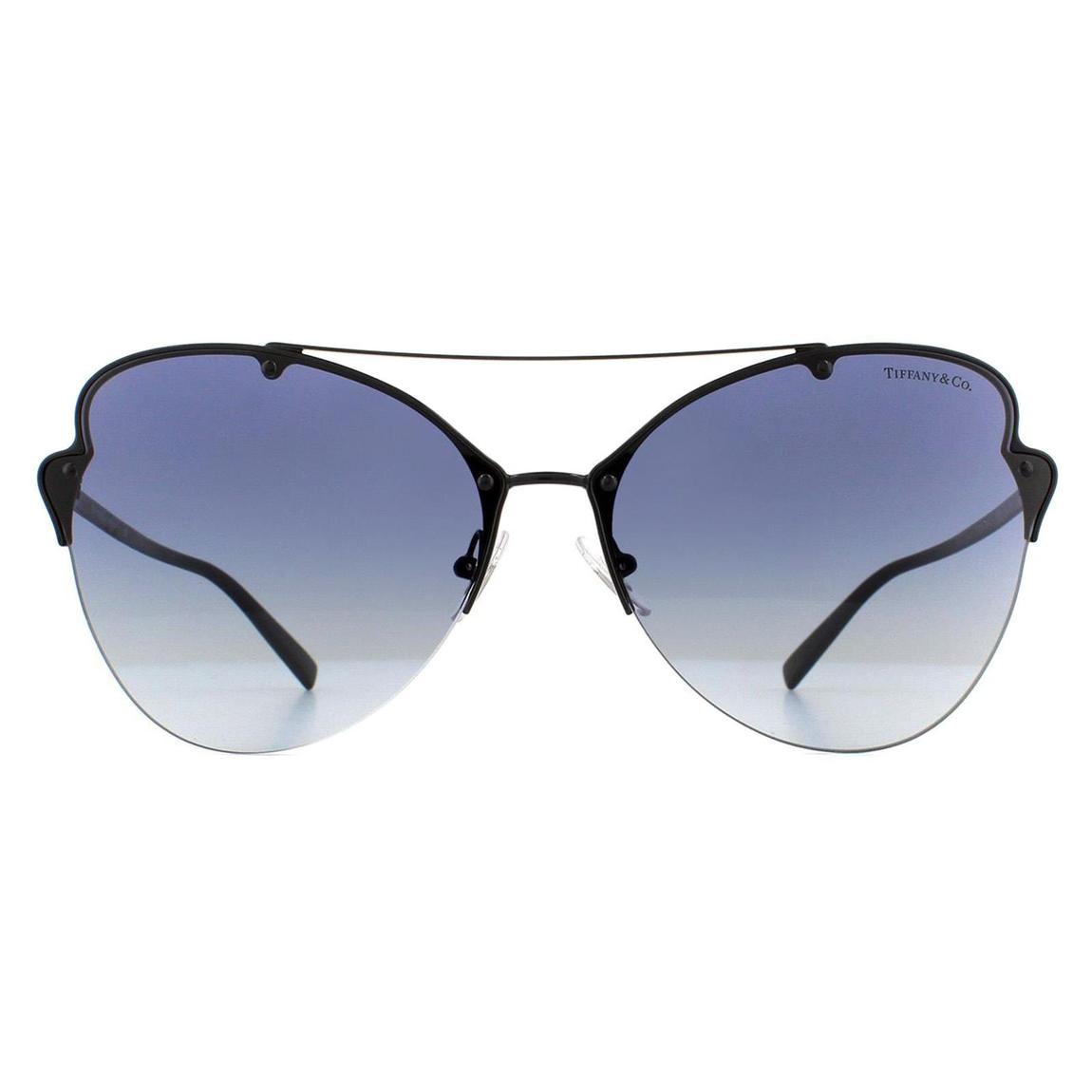 Tiffany Sunglasses 3063 60074L Black Blue Gradient main product photo