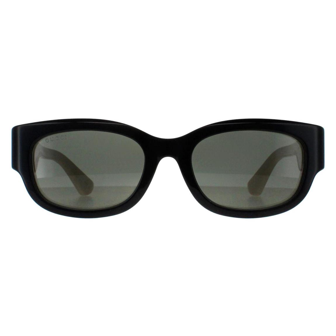 Gucci Sunglasses GG1667SK 001 Black with Ivory Grey main product photo