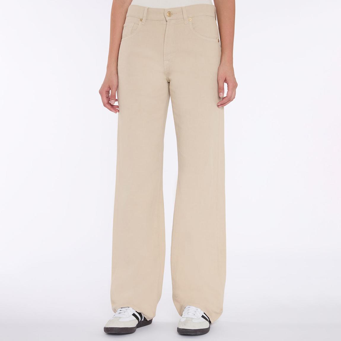 Beige Wide Leg Tess Trouser main product photo