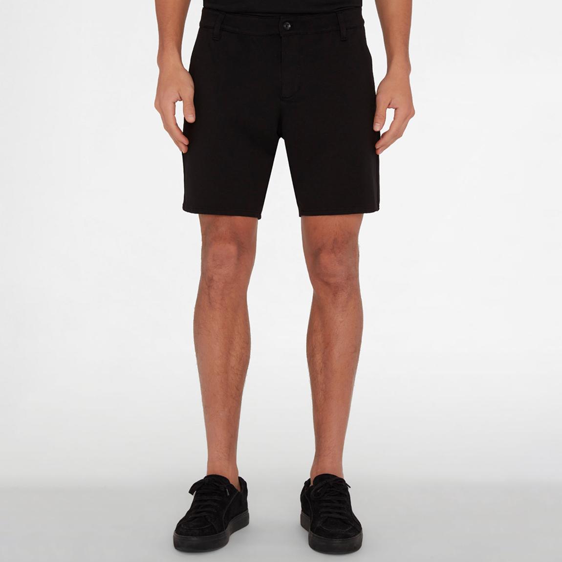 Black Travel Short Double Knit Shorts main product photo