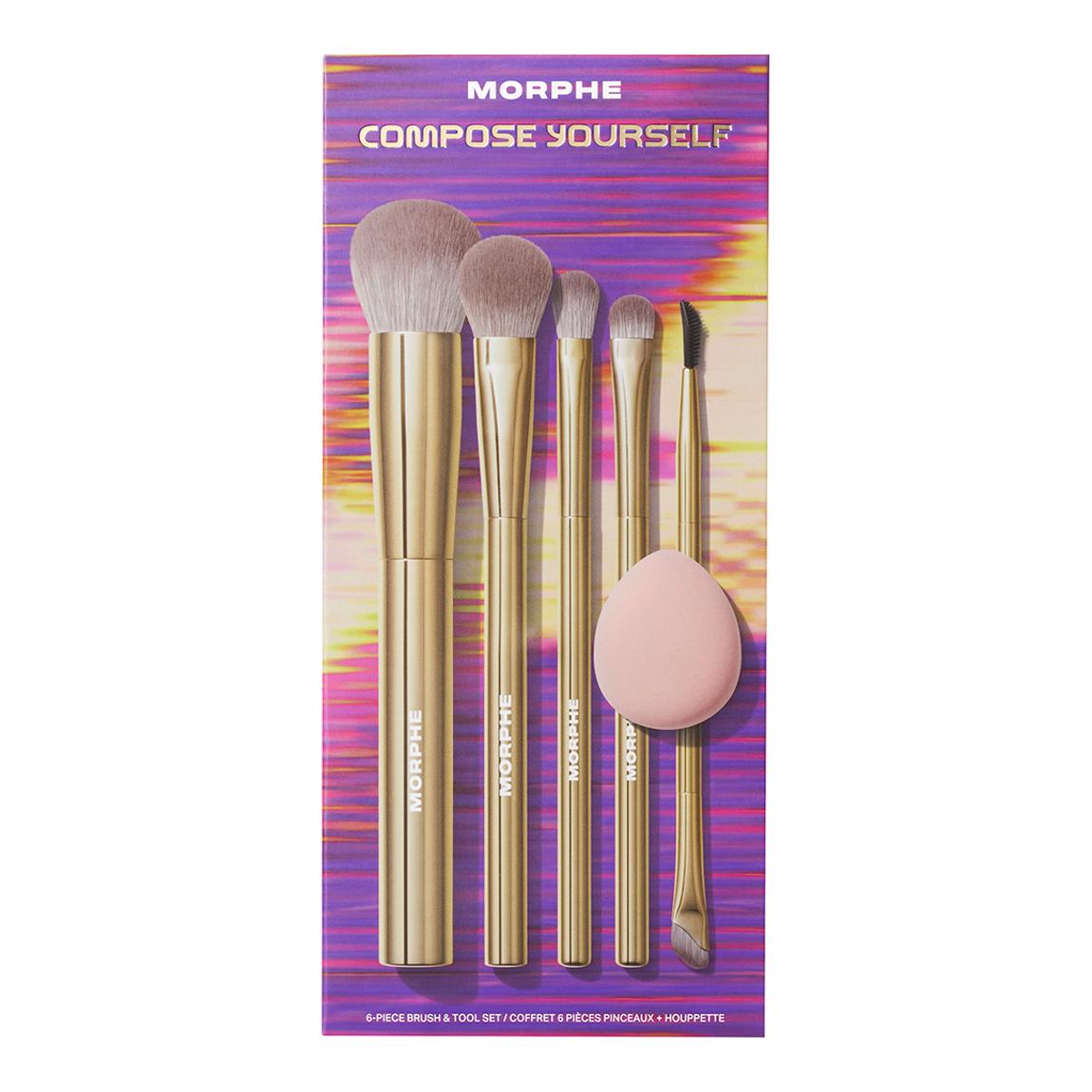 Holiday 2024 Compose Yourself 6-piece Brush & Tool Set main product photo