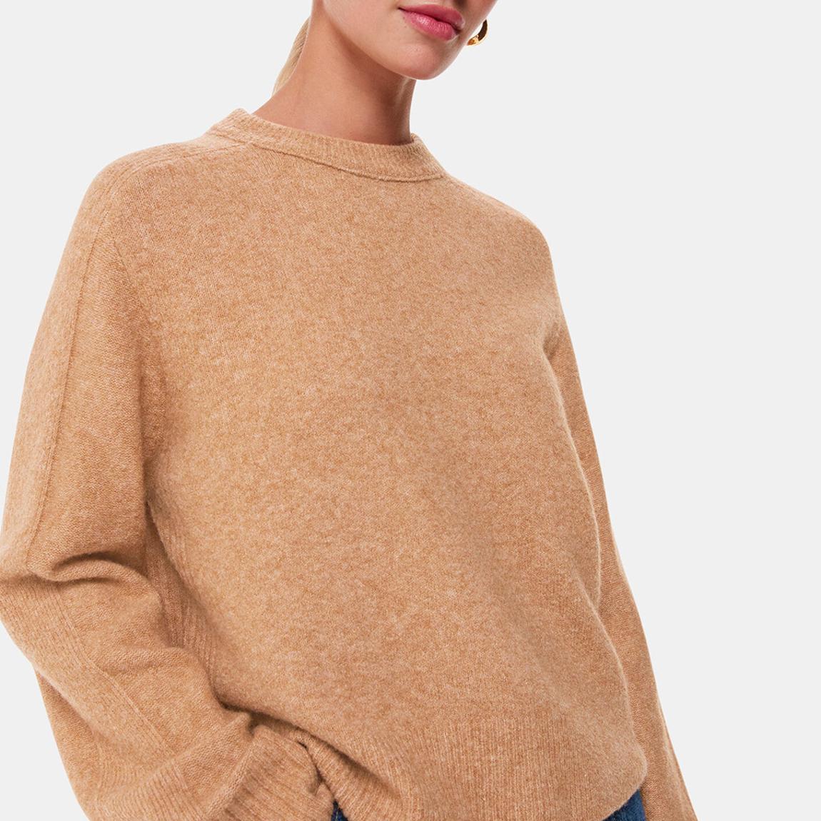 Camel Alana Wool Mix Crew Jumper main product photo