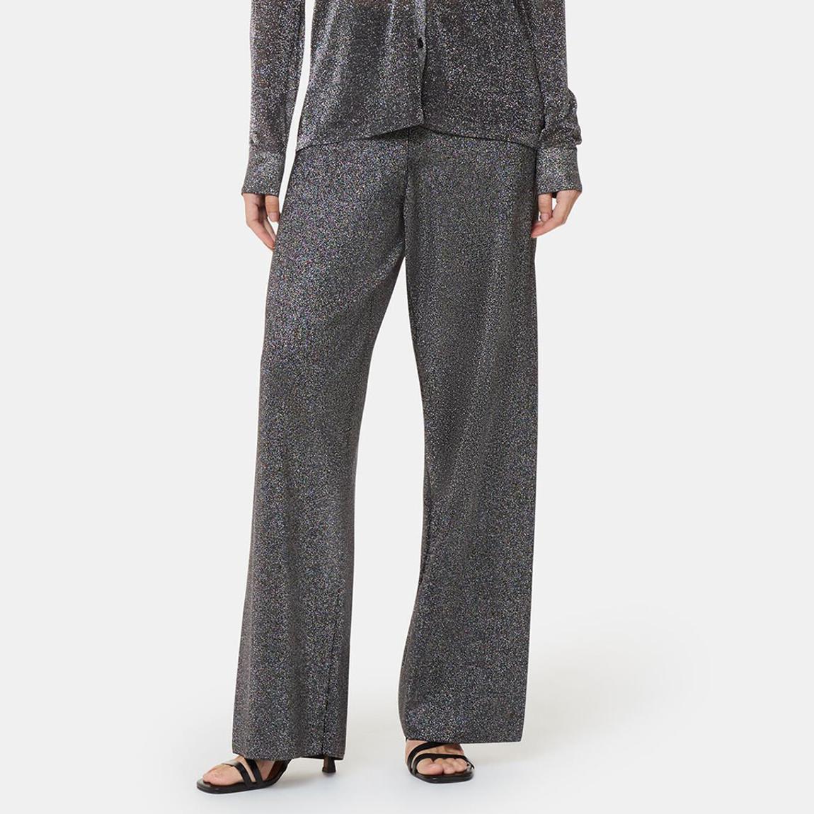 Grey Sparkle Knitted Trousers main product photo