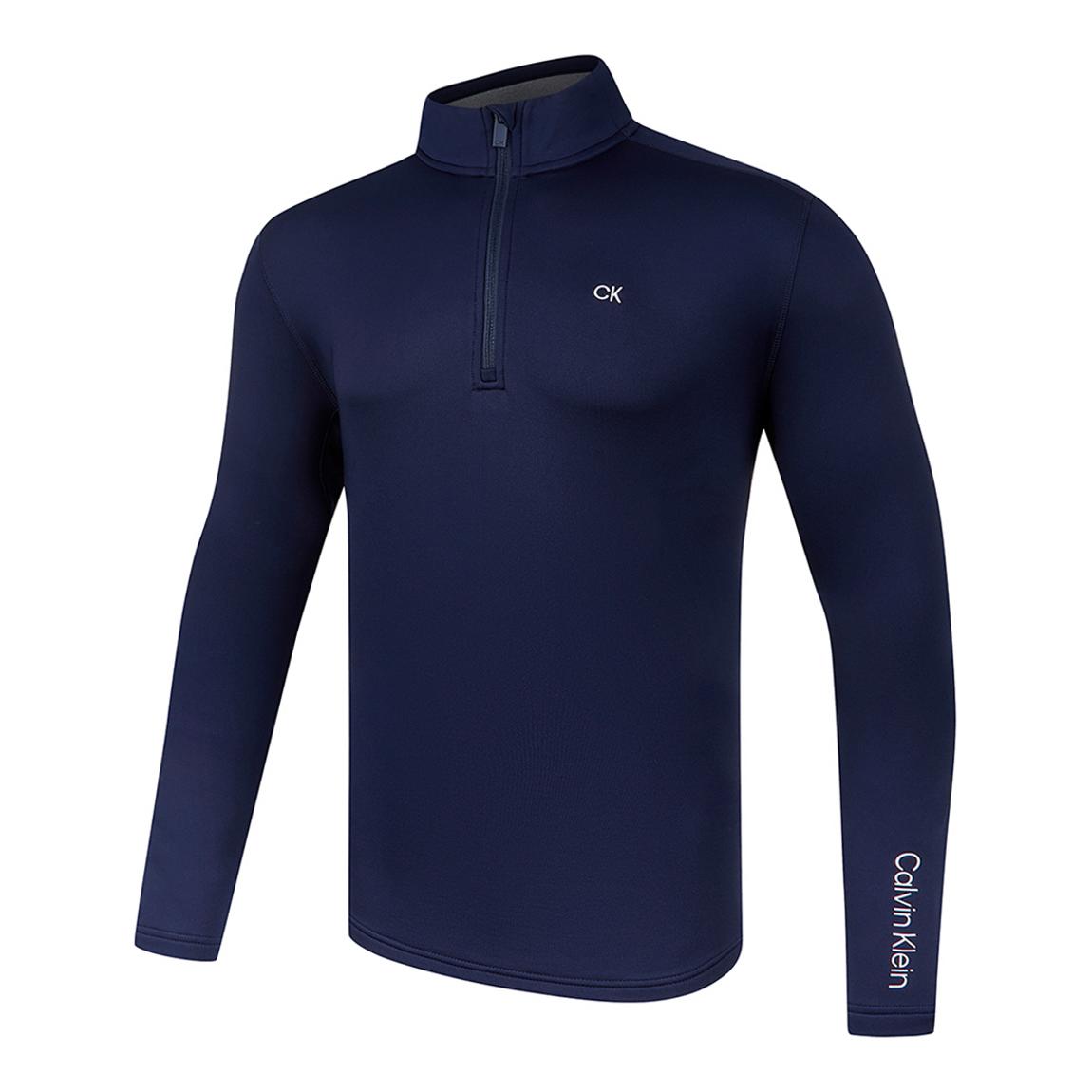 Calvin Klein Insulated 1/4 Zip Fleece Lined Sweater main product photo