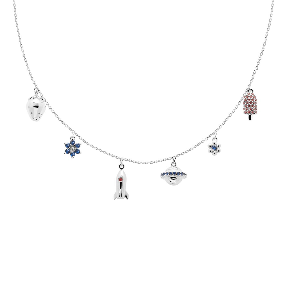 Sterling Silver Les Petites Necklace main product photo
