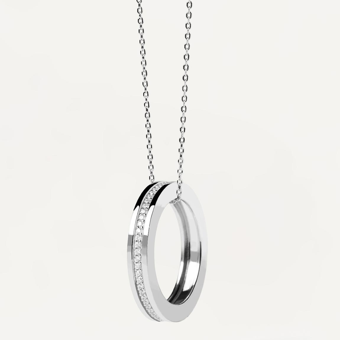 Sterling Silver Infinity Necklace main product photo