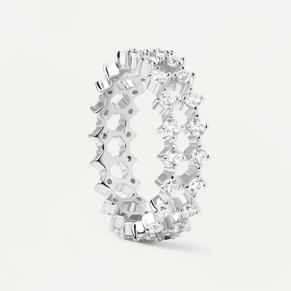 Sterling Silver Slim Dumbo Ring main product photo