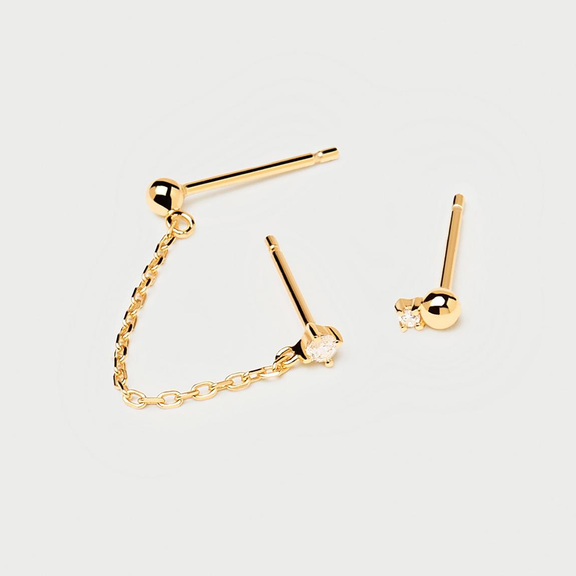 18K Gold Plated Musketeer Earrings main product photo