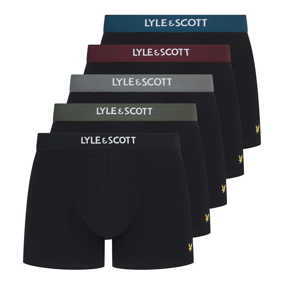 Henrick Black Multi Waistbands Underwear main product photo