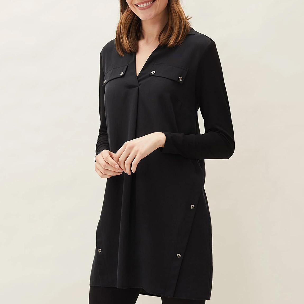 Black Neave Tunic Dress main product photo