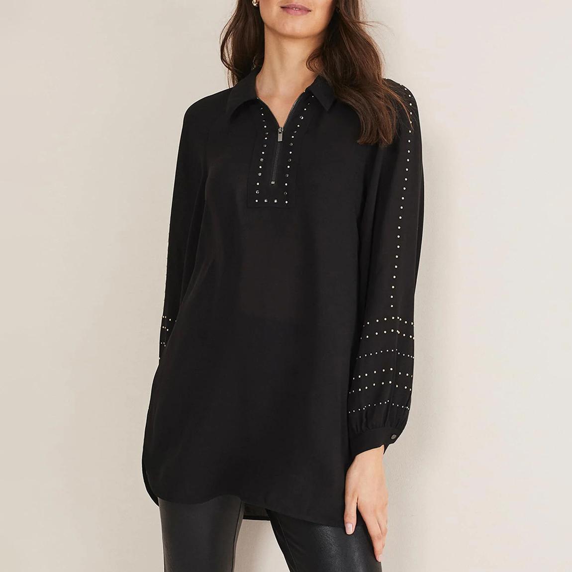 Black Tullulah Heatfix Blouse main product photo