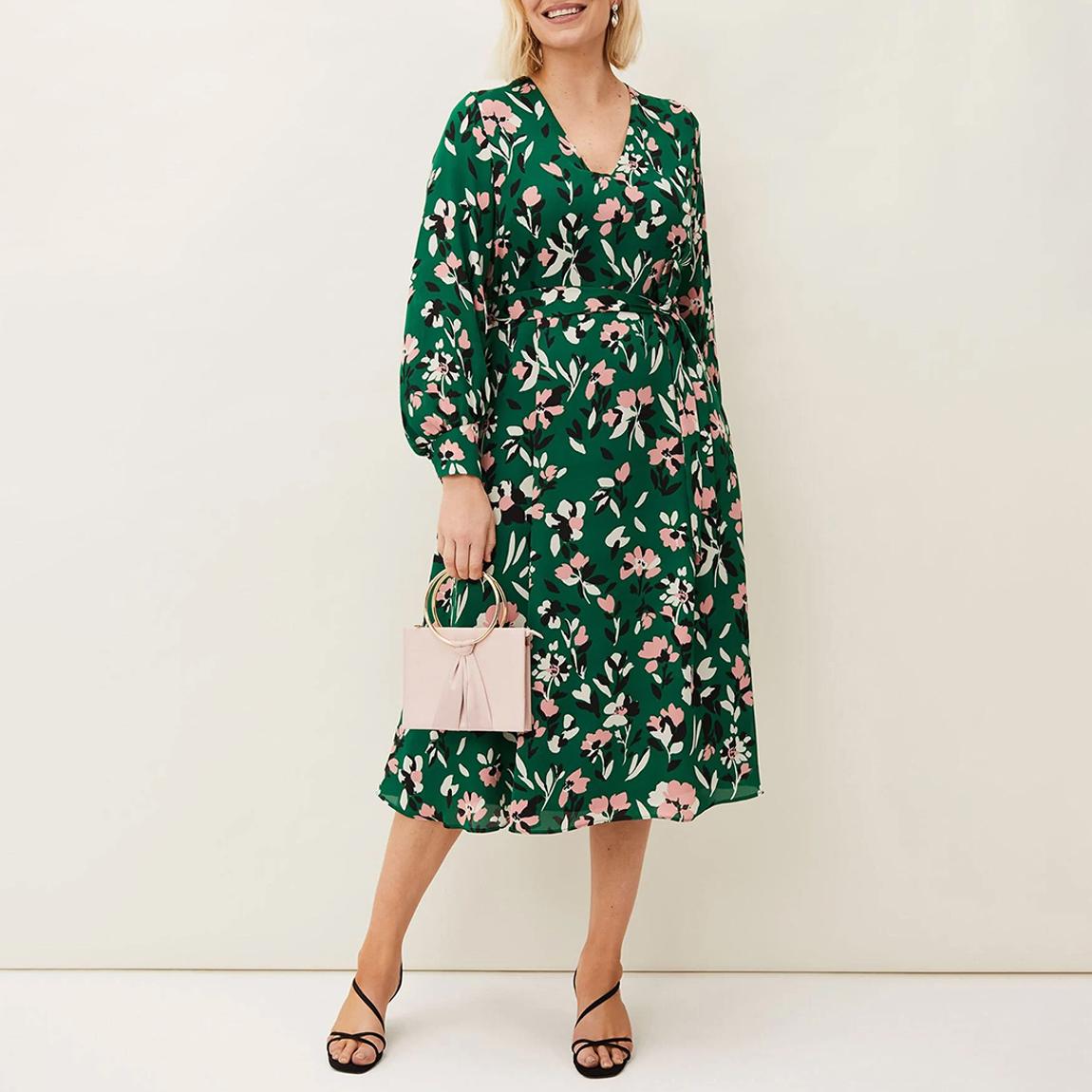 Green Emmy Midi Dress main product photo
