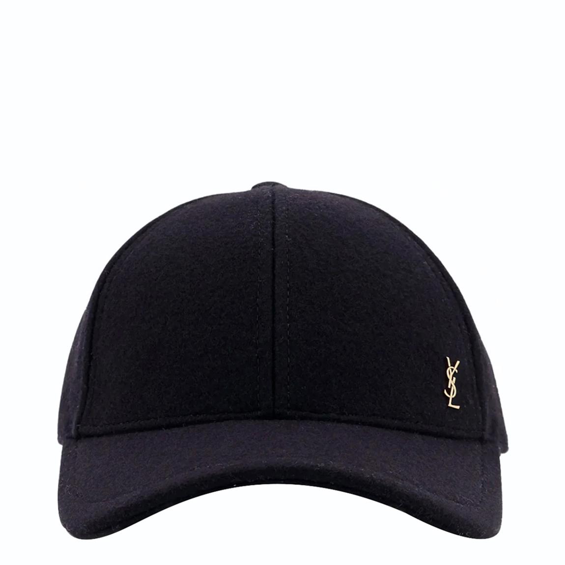 Black Saint Laurent Baseball Cap main product photo