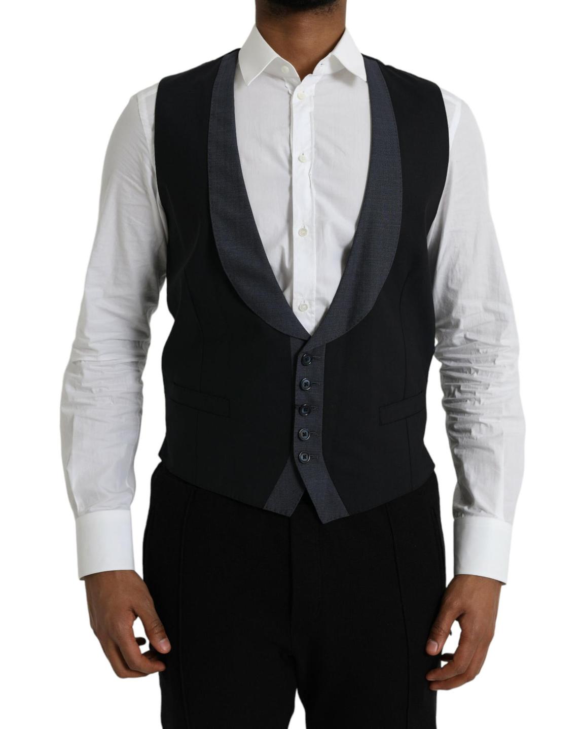 Classic Fit Shawl Lapel Vest - Green Sweaters main product photo