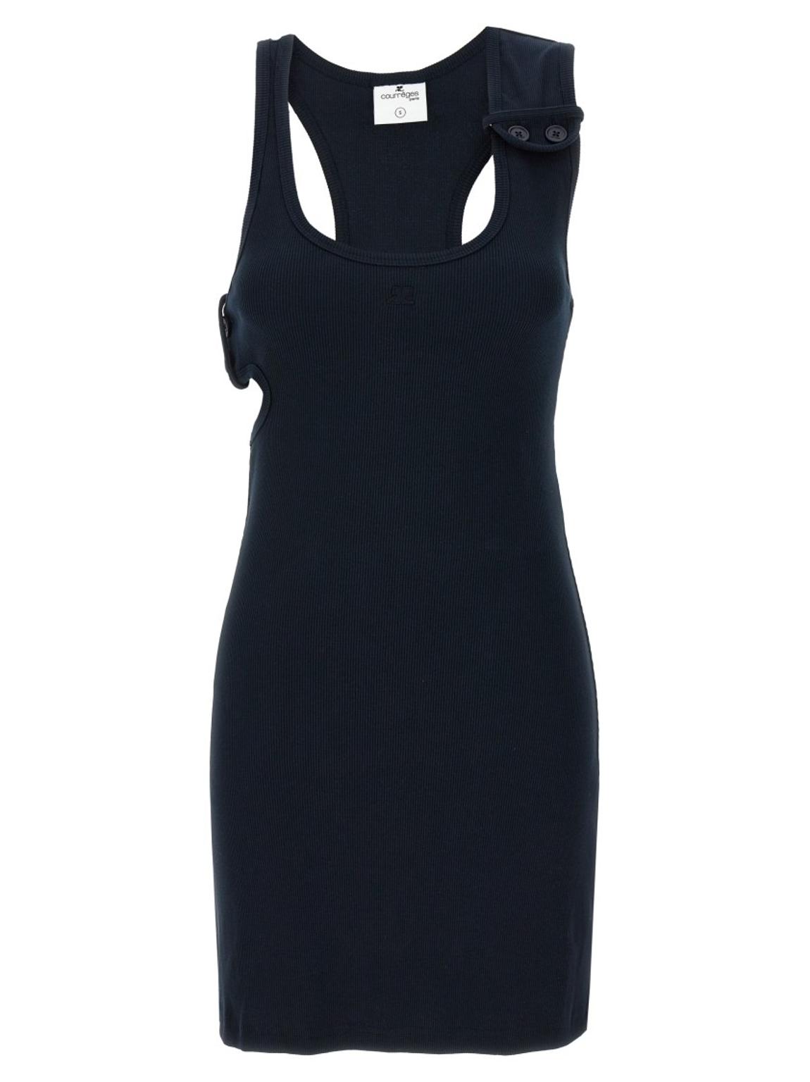 'Double Buckele 90'S Rib' Dress main product photo