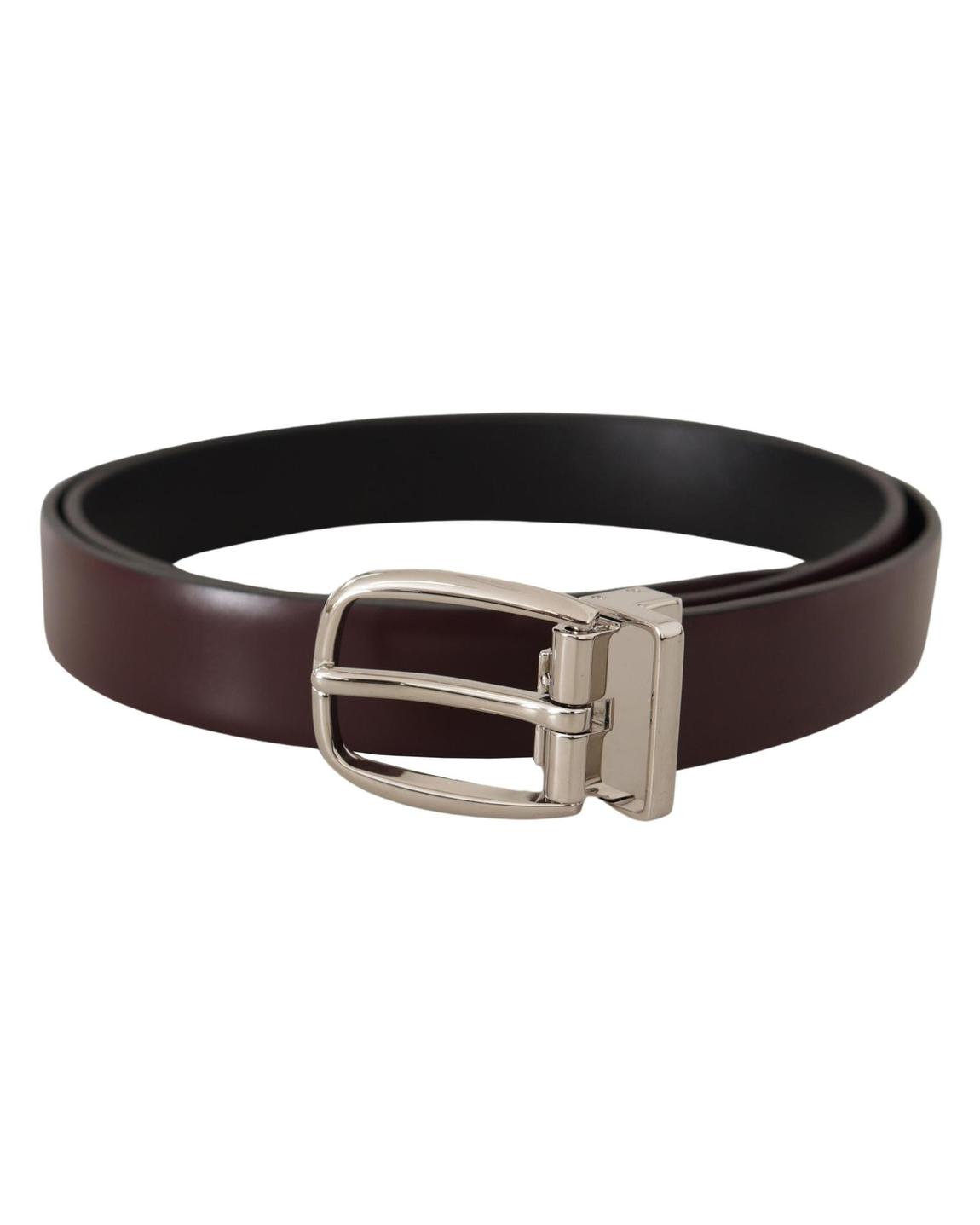 Leather Belt Classic Style - Brown main product photo