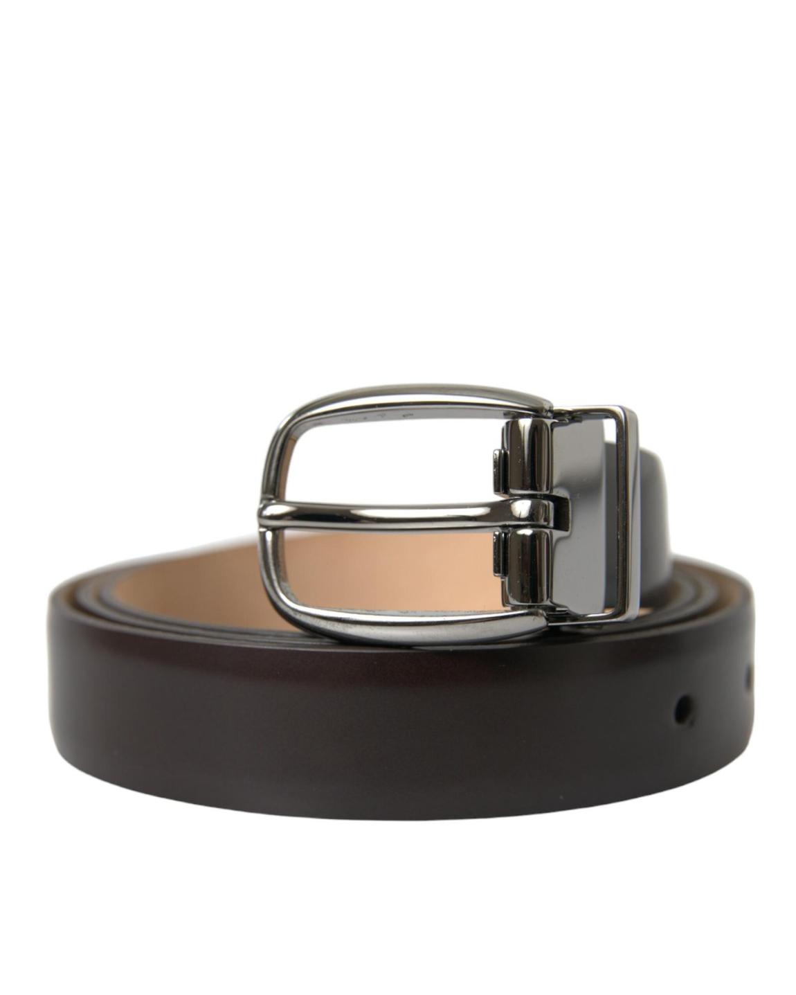 Reversible Leather Belt Modelnull - Brown main product photo