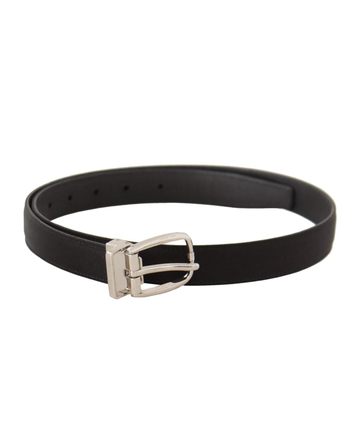 Leather Belt Classic Style - Black main product photo