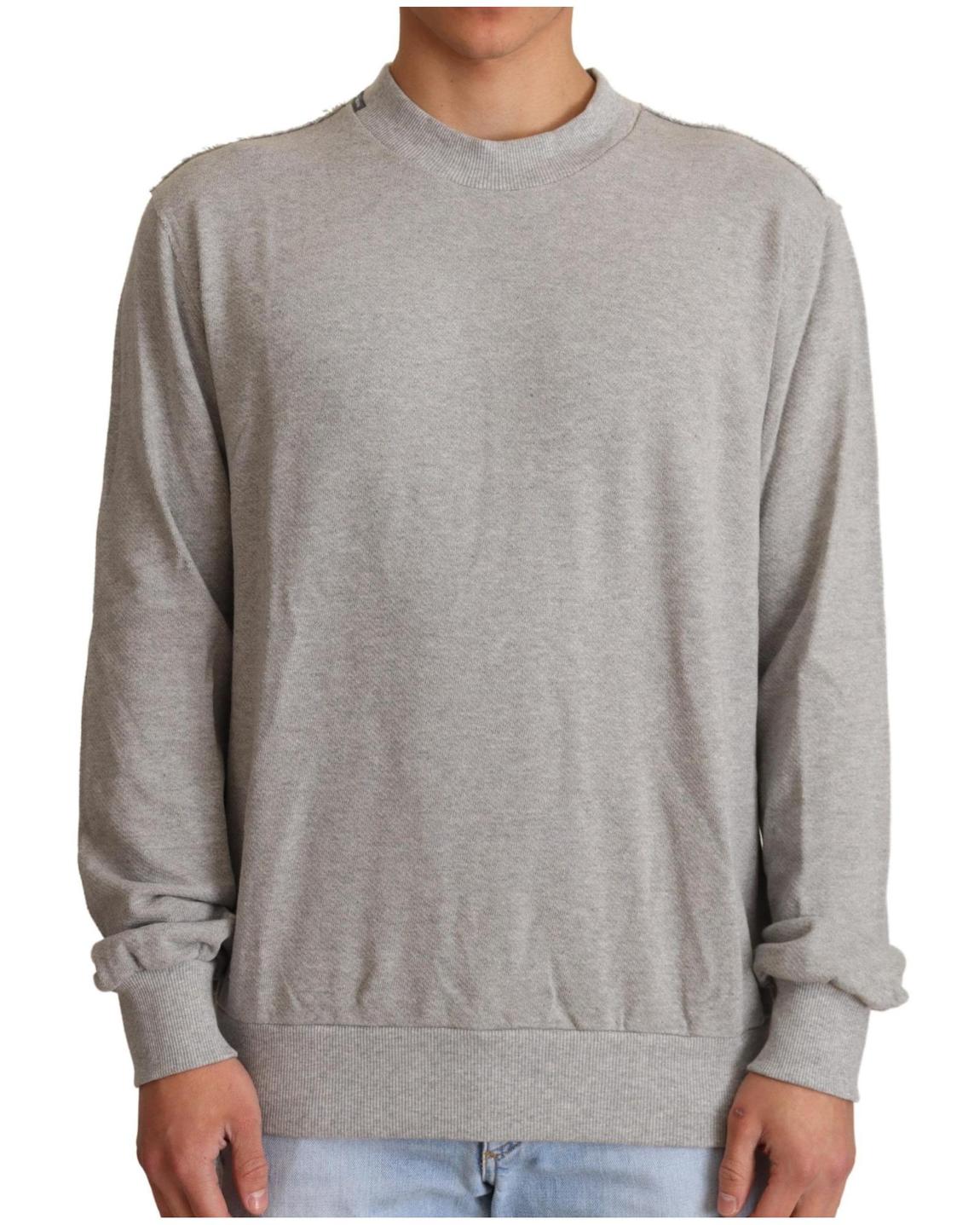Crew Neck Sweater TSH6358 - Gray main product photo
