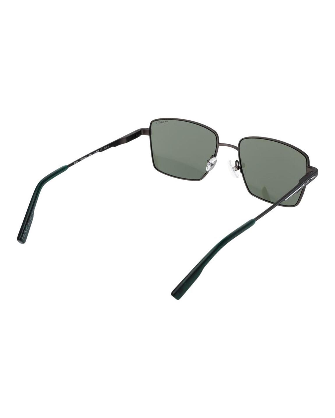 Metal Frame Square Sunglasses- Gray main product photo