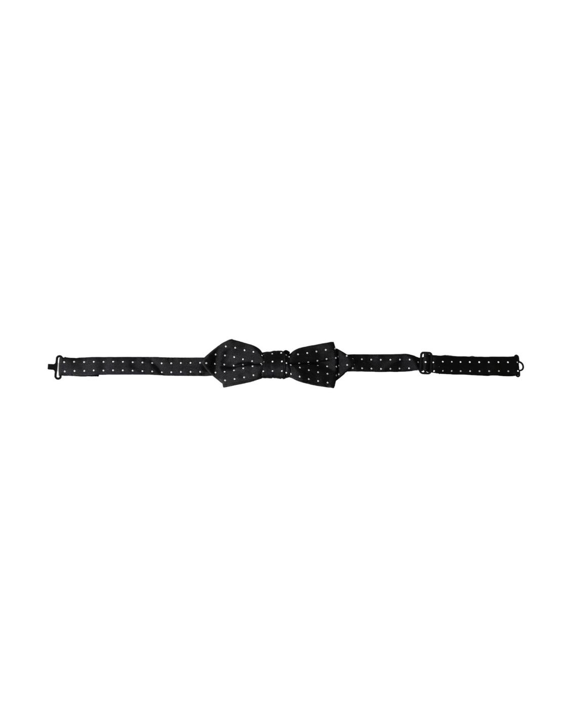 Adjustable Bow Tie for Formal Occasions - Black main product photo