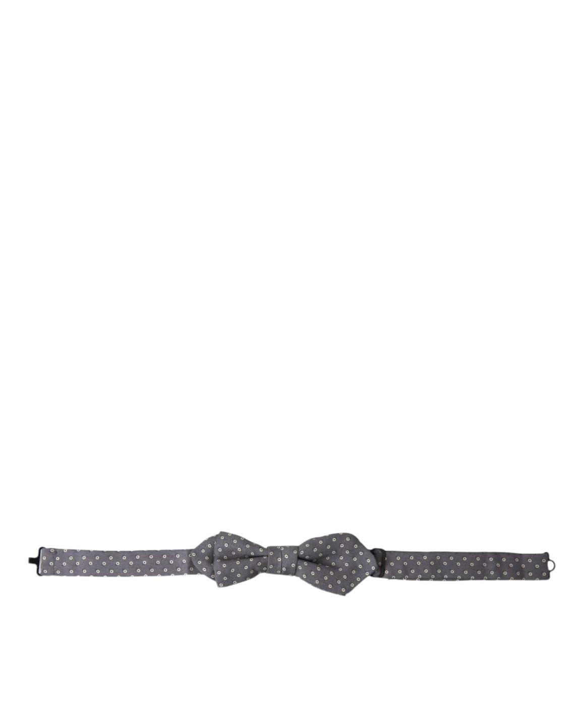 Gray Silk Bow Tie main product photo