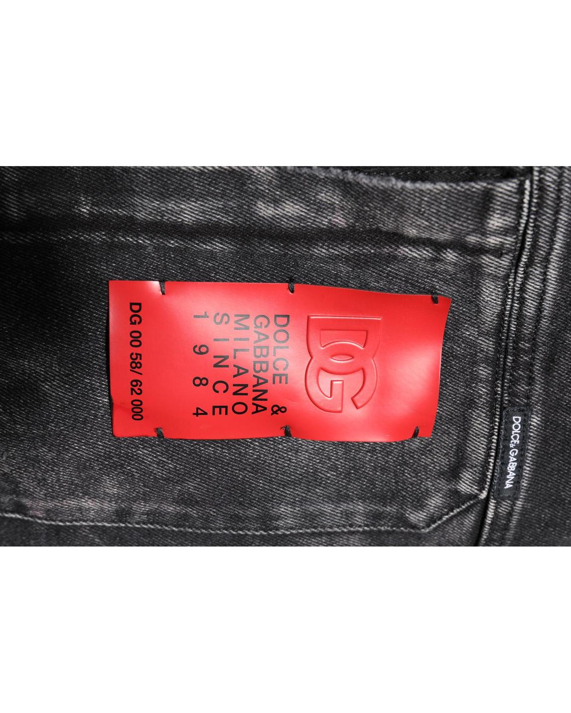 Denim Jacket Relaxed Fit - Black main product photo