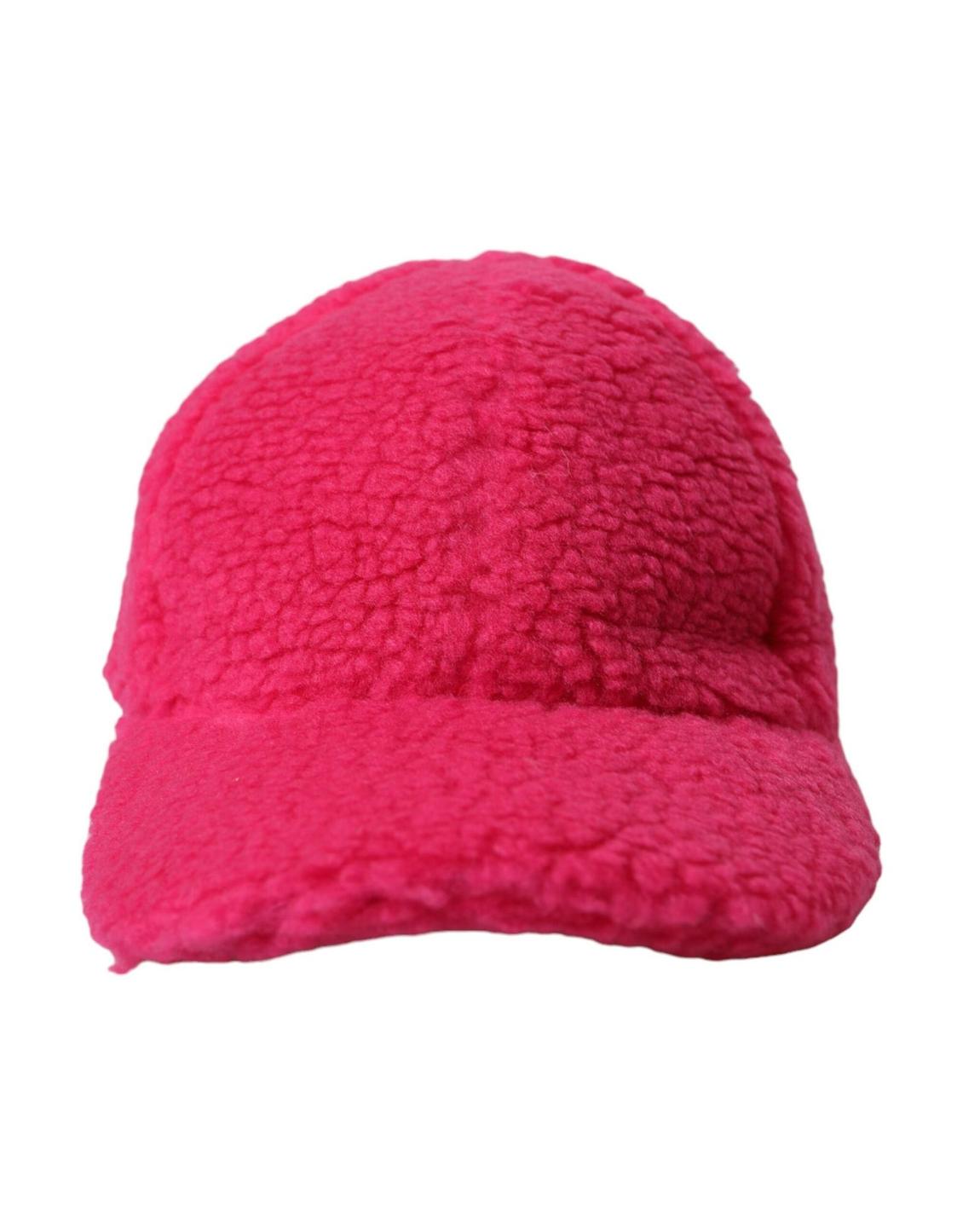 Fuzzy Baseball Cap - Pink Hats main product photo