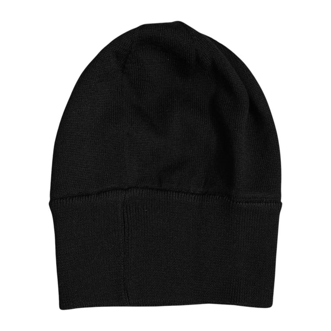 Merino Wool Beanie Union Jack Heart - Black Hats main product photo