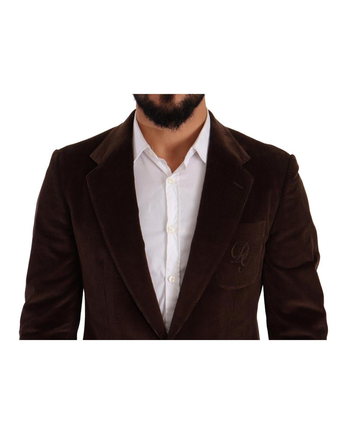 Corduroy Blazer Brown Men main product photo