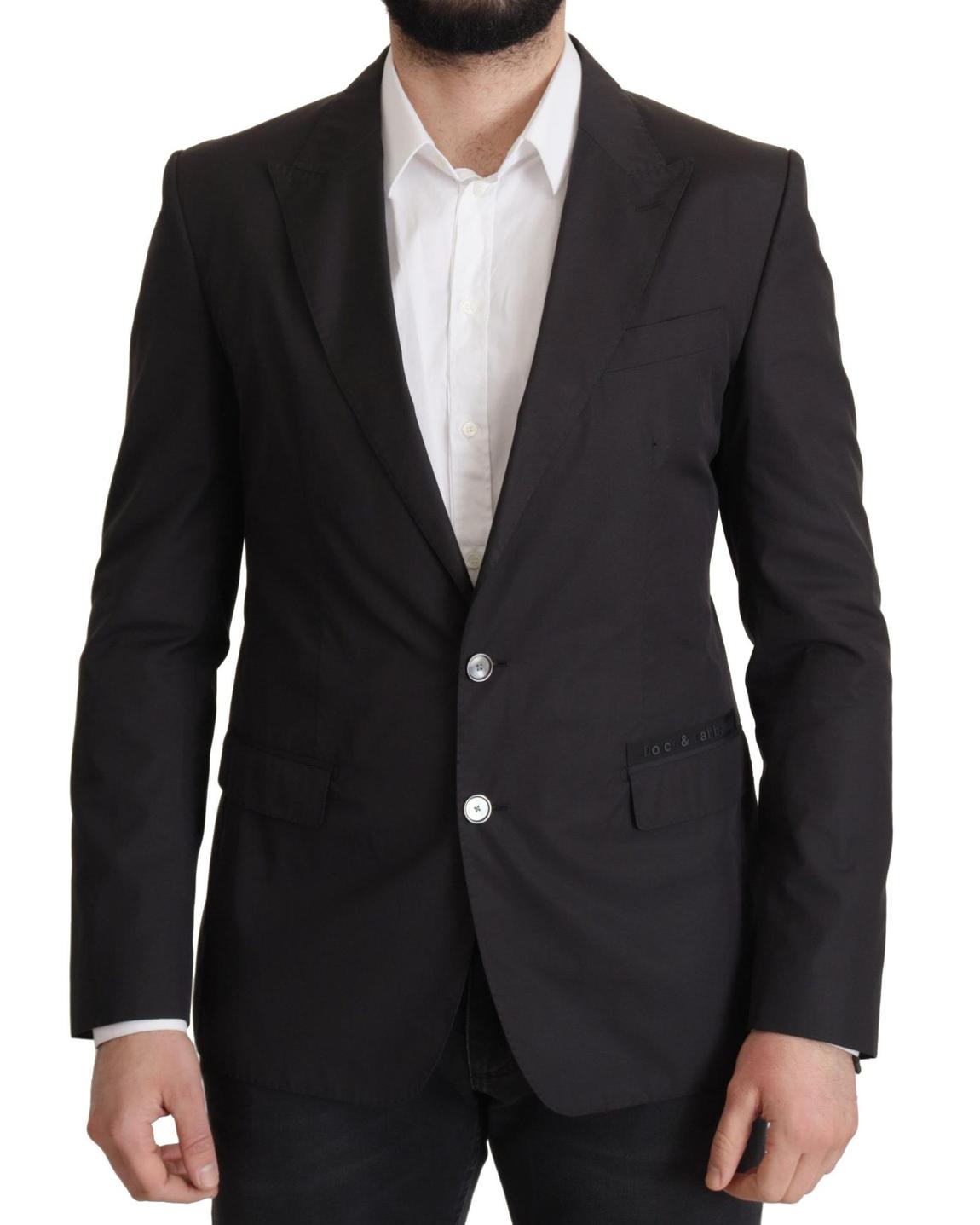 Classic Fit Blazer Solid Black Men main product photo