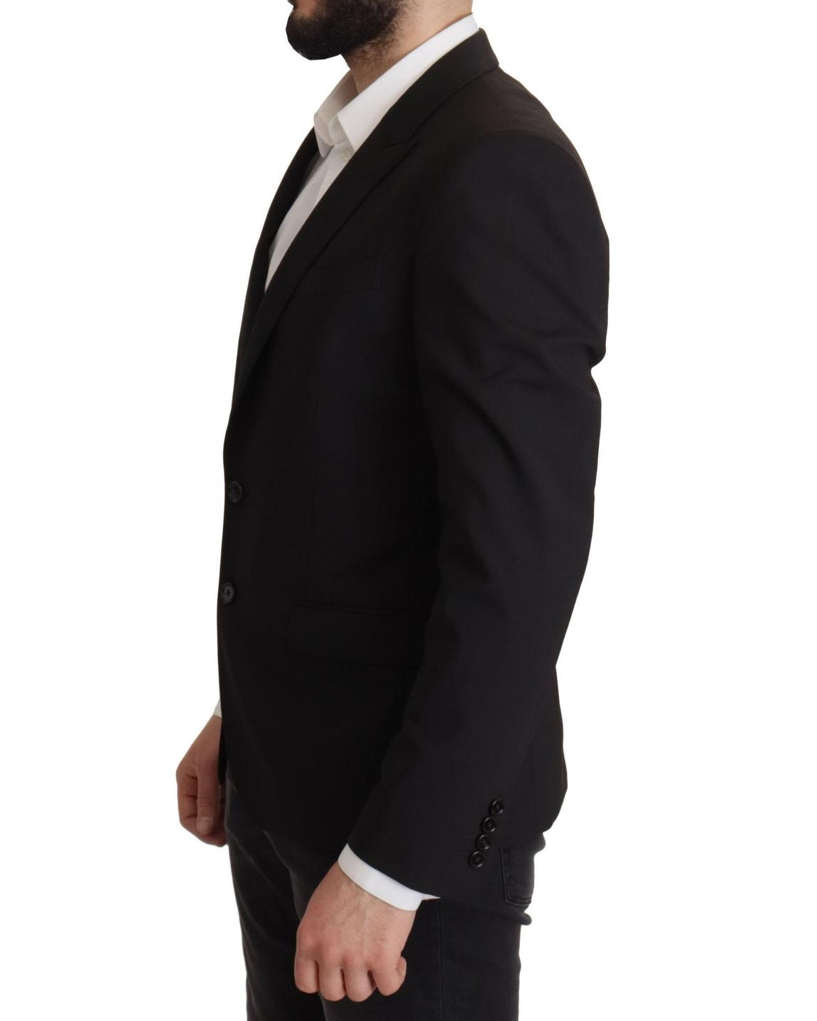 Classic Fit Blazer Solid Black Men main product photo