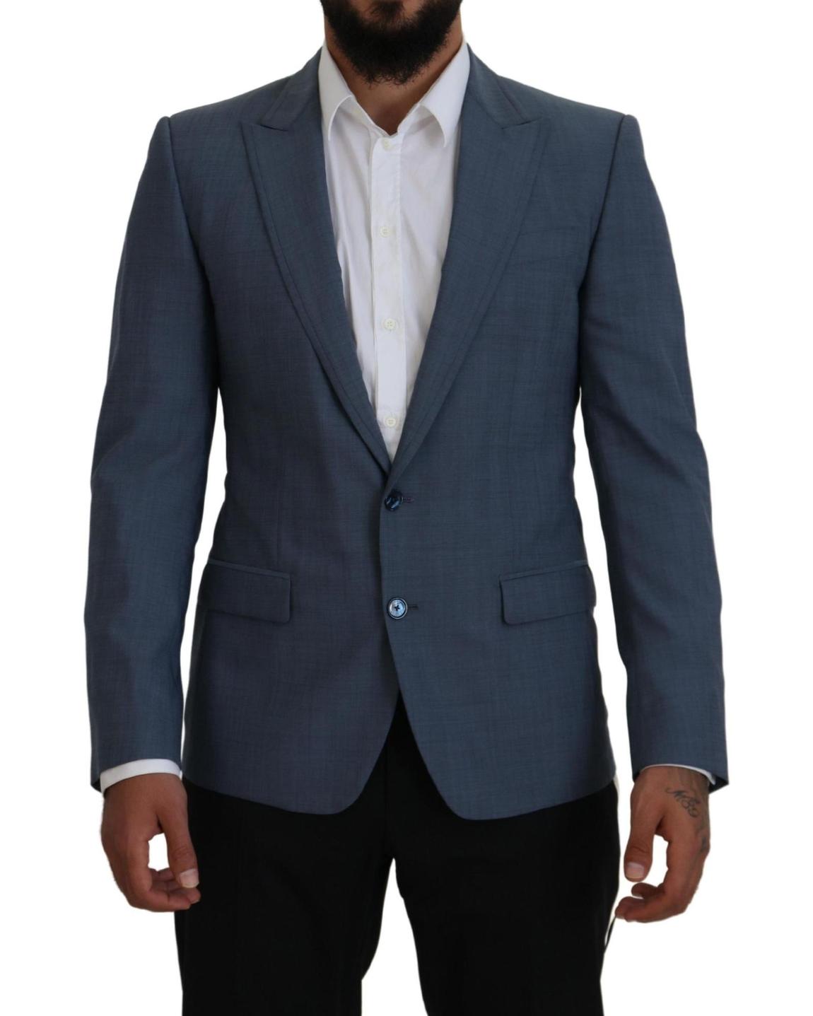 Blazer Solid Blue Model Blazers main product photo