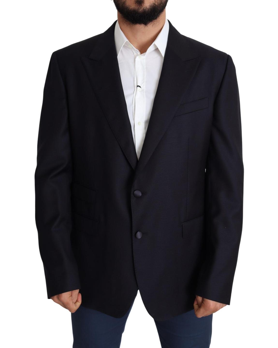 Classic Fit Blazer Navy - Black main product photo
