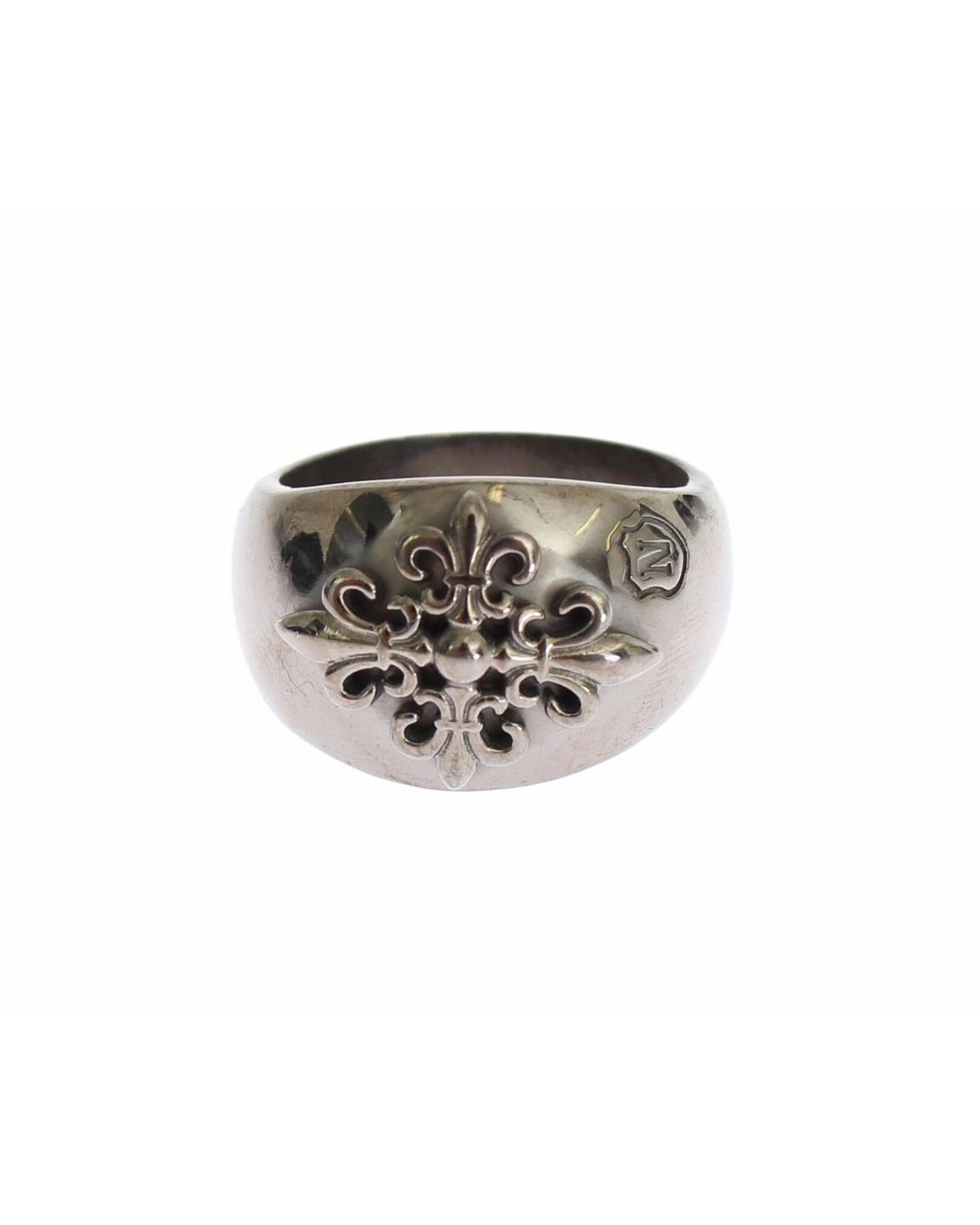 Fleur de Lis Ring SIG19117 - Gray main product photo