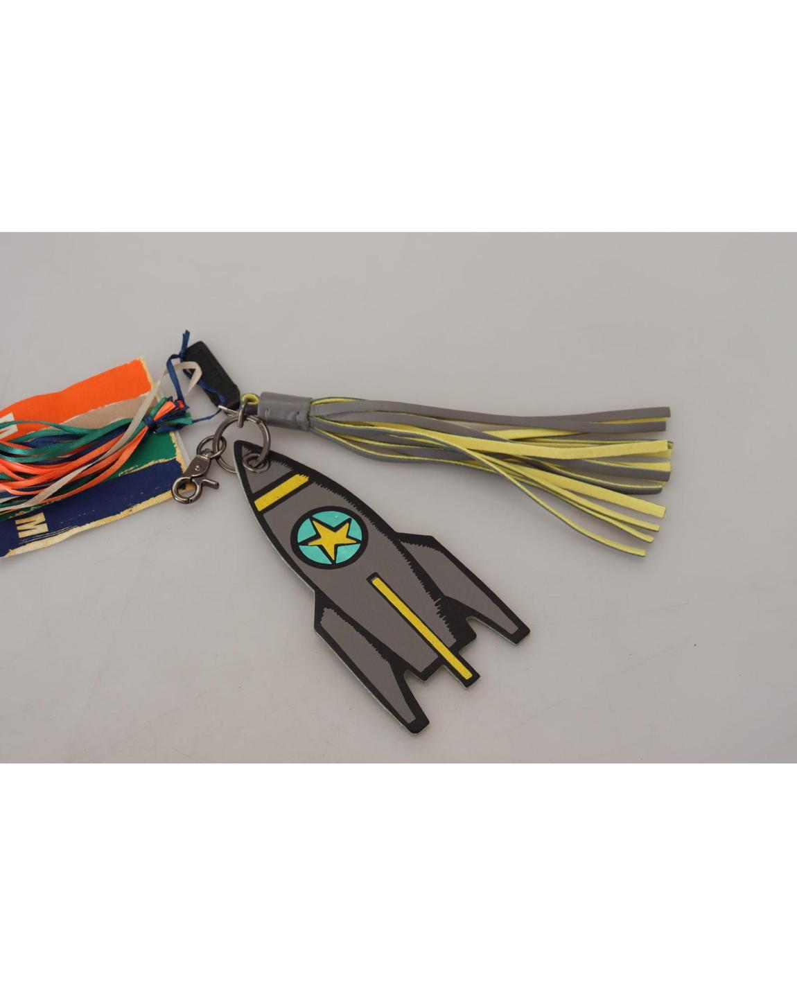 Rocket Keychain Multicolor Leather Wo main product photo