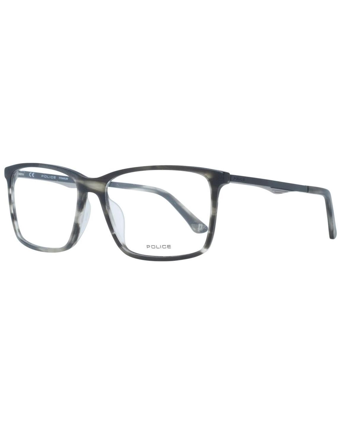 Police SPL749J 583 Eyeglasses- Gray Frames For Men main product photo