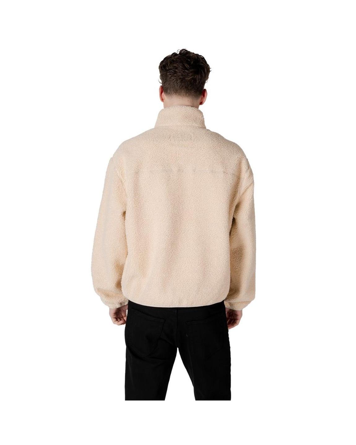 Fleece HalfZip Pullover Sweater - Cream Jackets main product photo