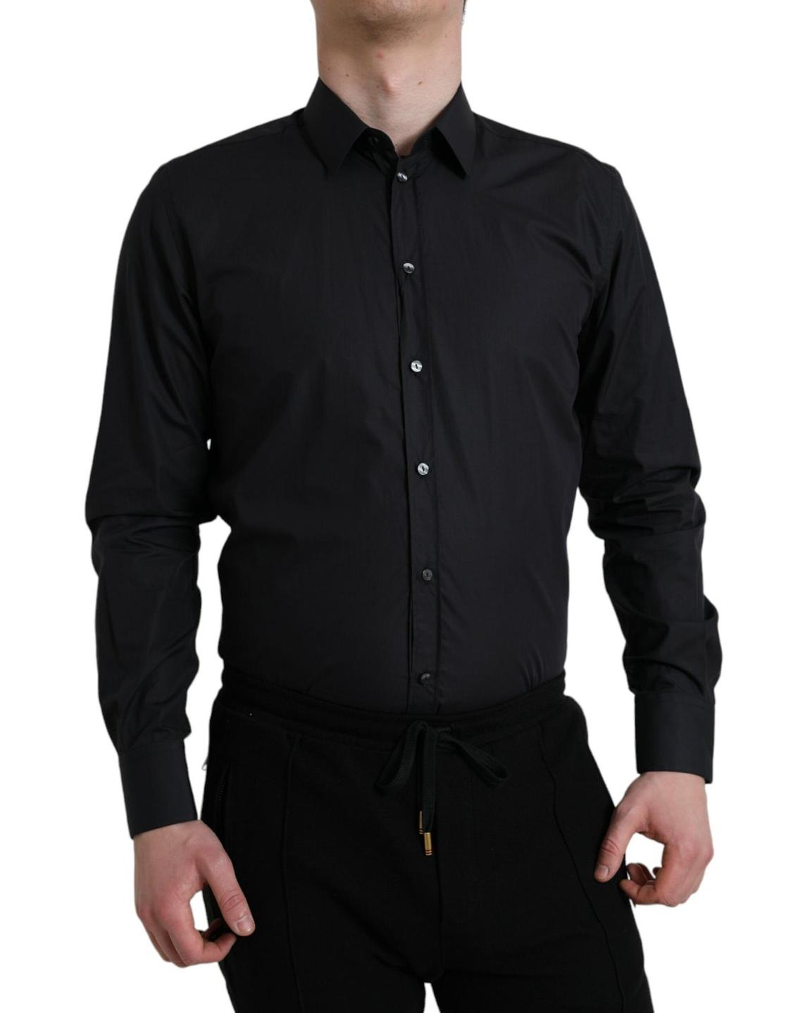 Classic Fit Long Sleeve Shirt - Navy Blue main product photo