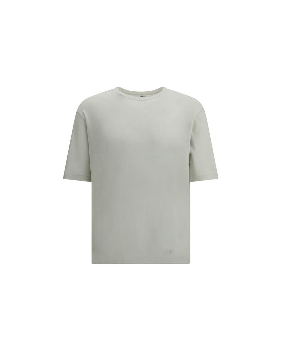 Relaxed Fit Short Sleeve Crew Tee - Cream T-Shirts main product photo