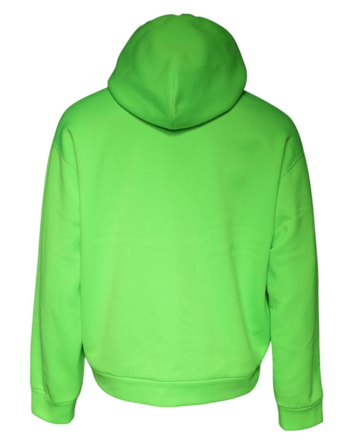 Hooded Sweatshirt Neon Green Sweaters main product photo