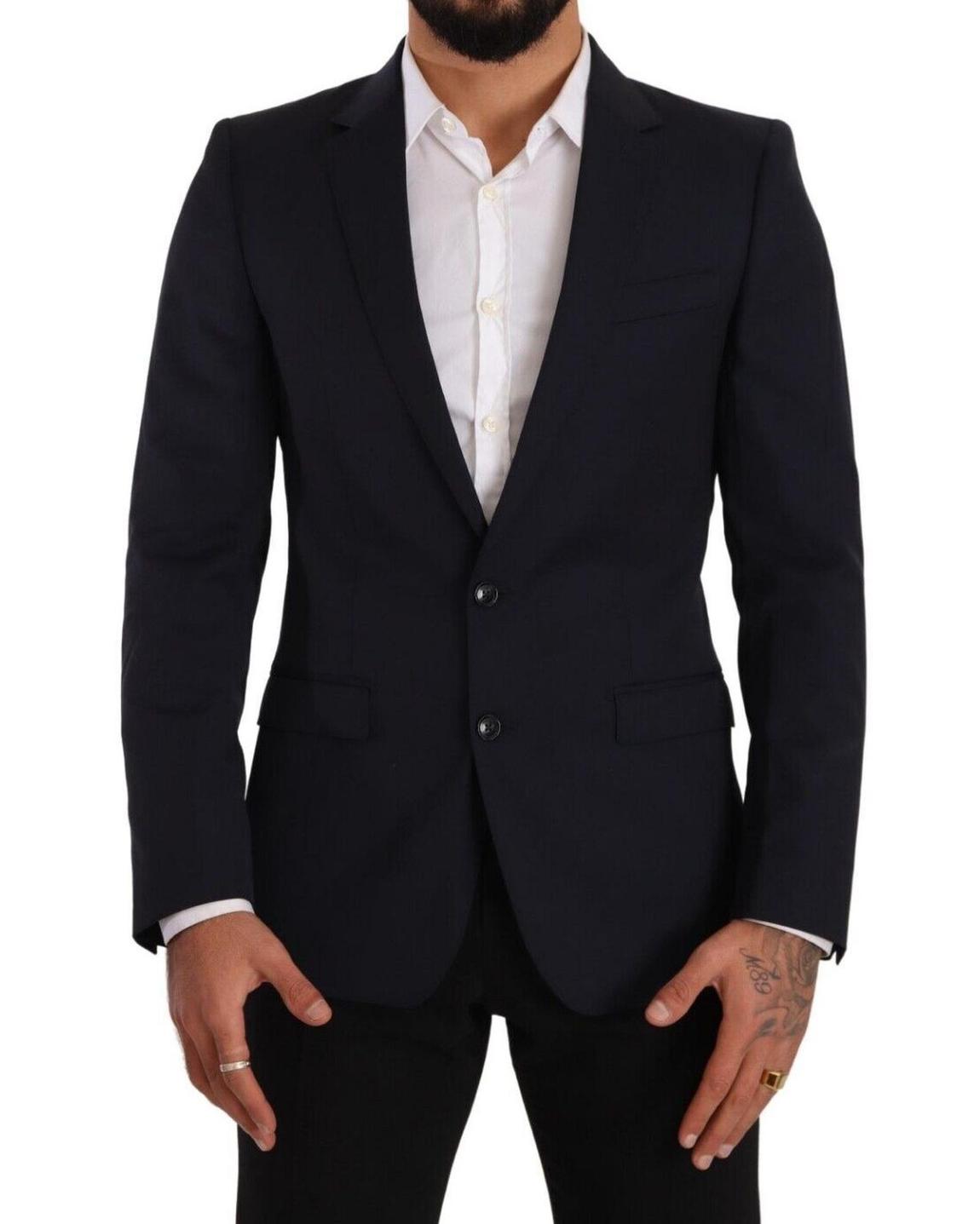 Classic Fit Blazer Navy Blue main product photo