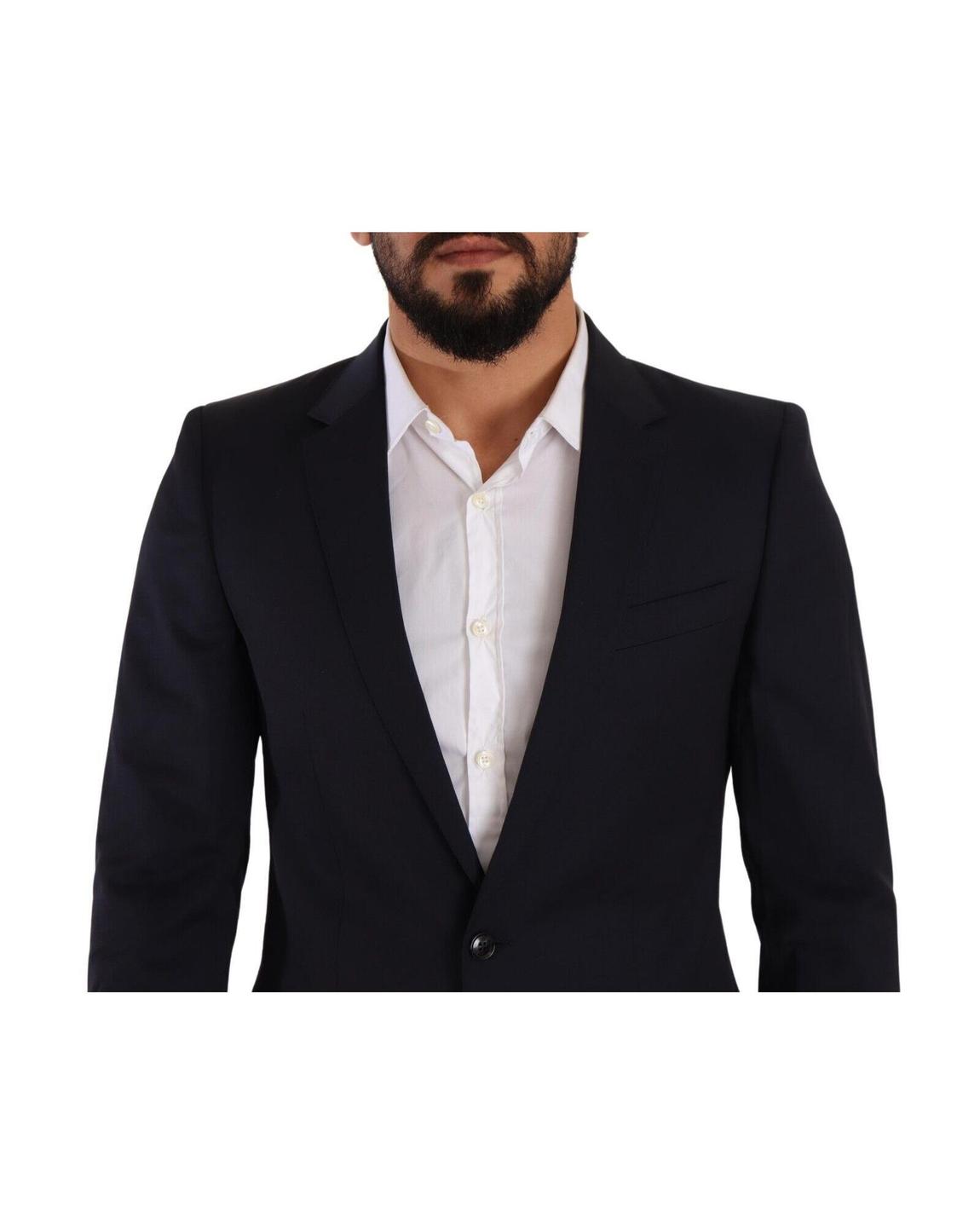 Classic Fit Blazer Navy Blue Men main product photo