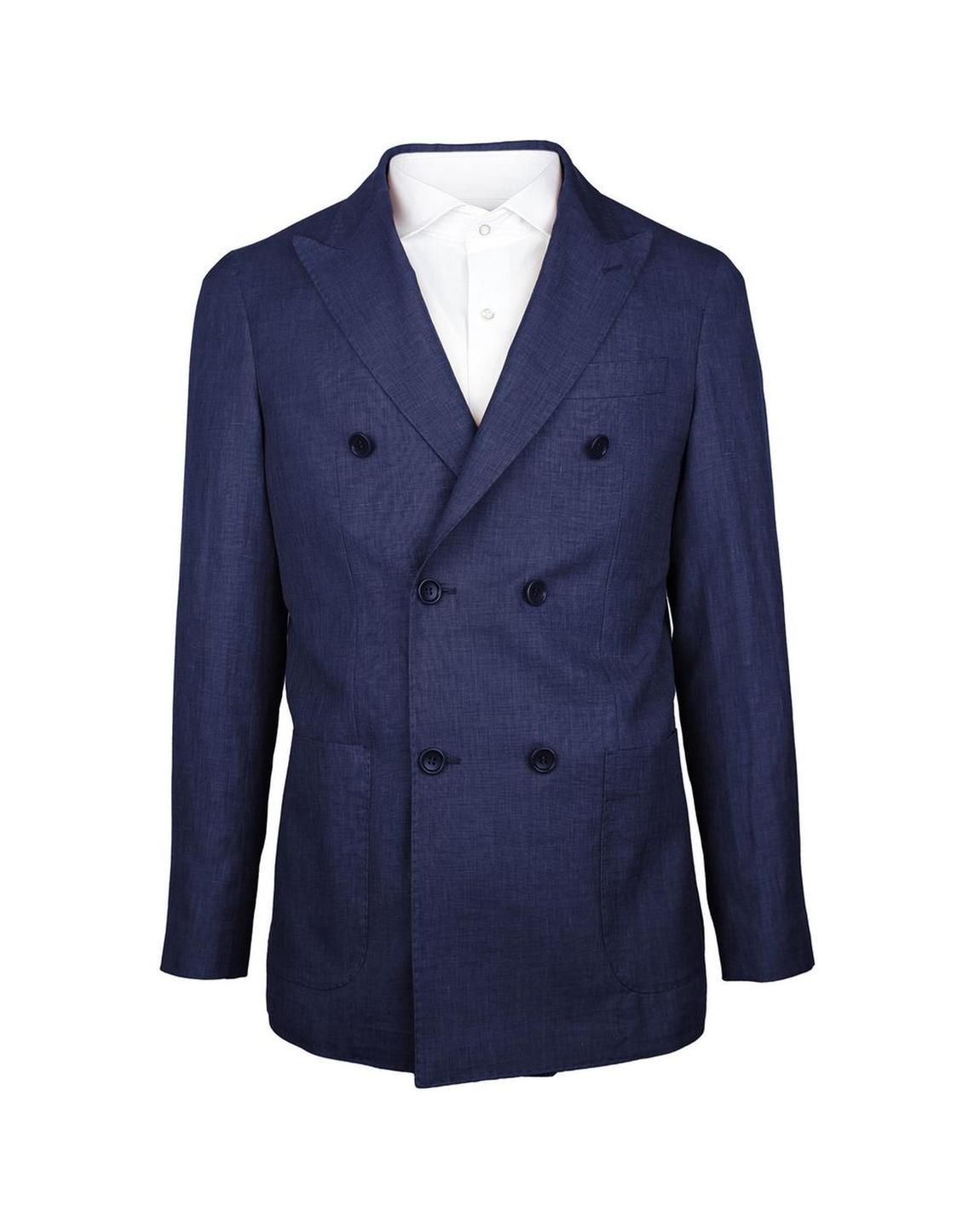 Double Breasted Blazer - Blue main product photo