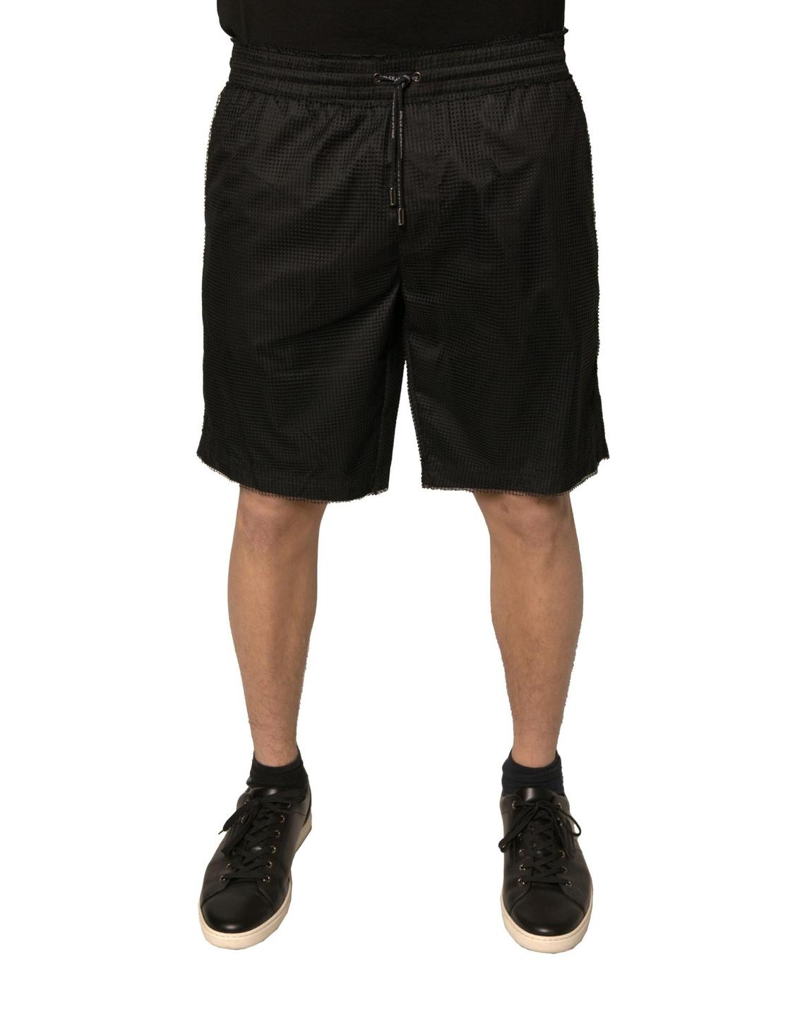 Black Summer Shorts Men main product photo