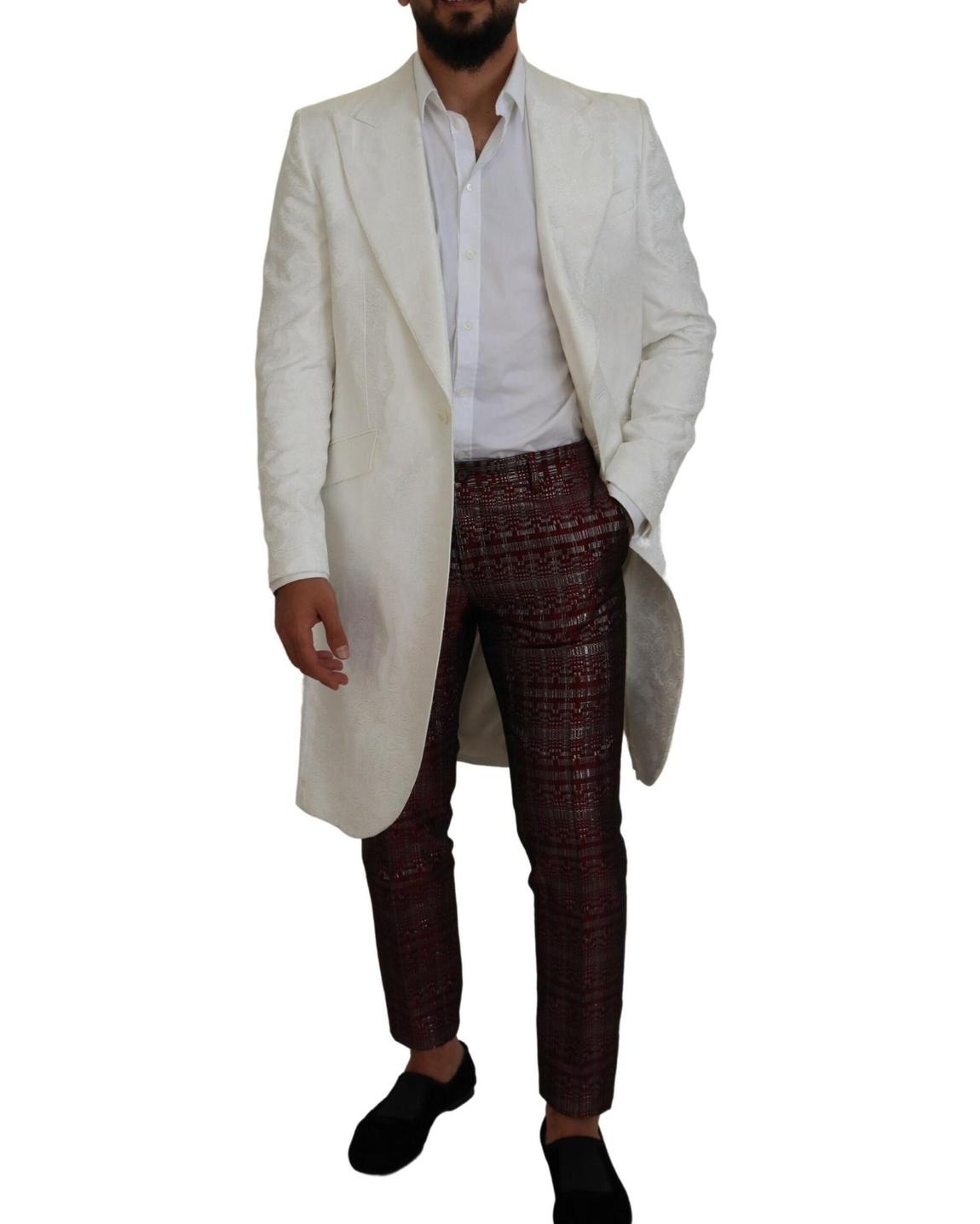 White Brocade TailcoatBlazers main product photo