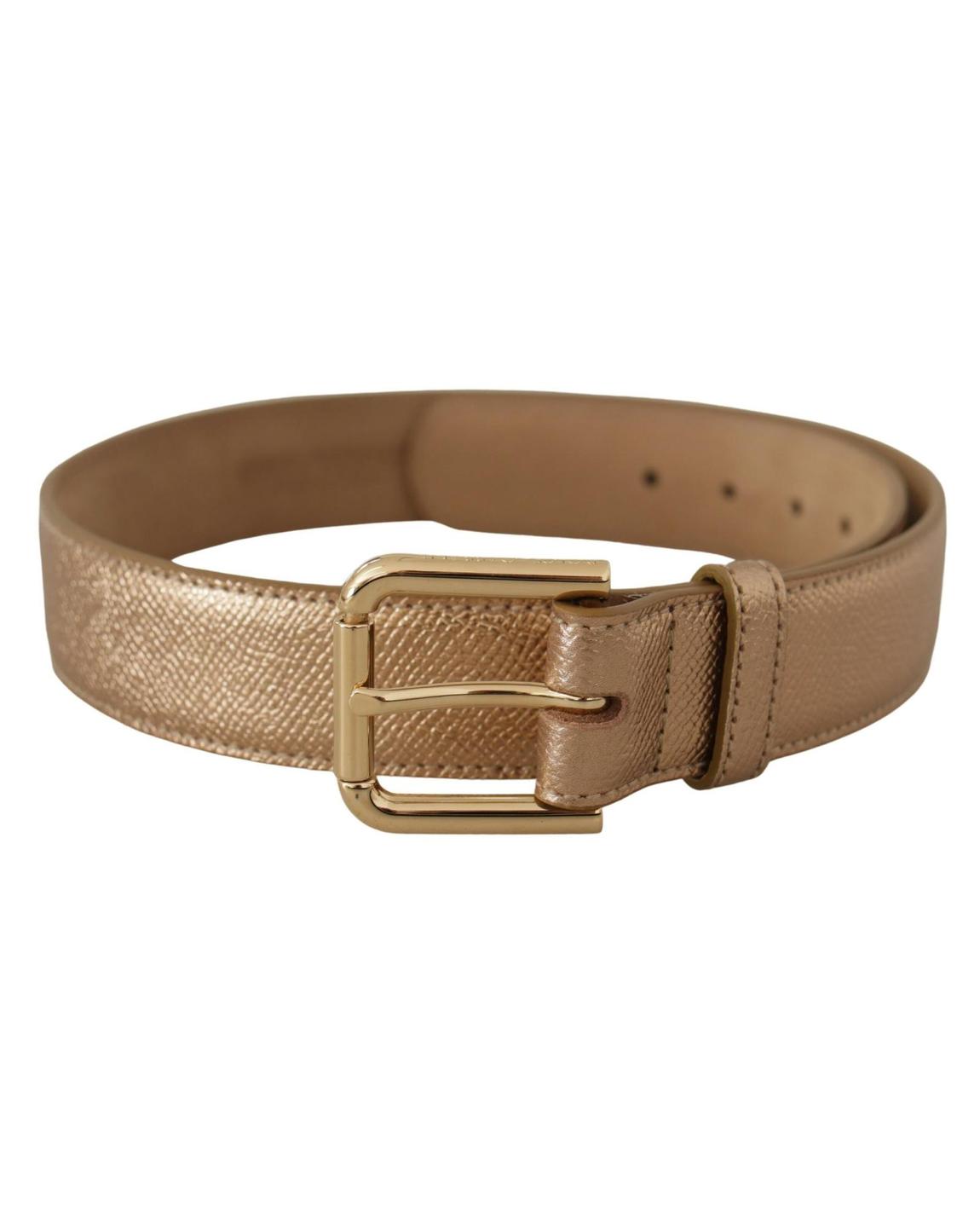 Rose Gold Leather Belt Model BEL8443 Wo main product photo
