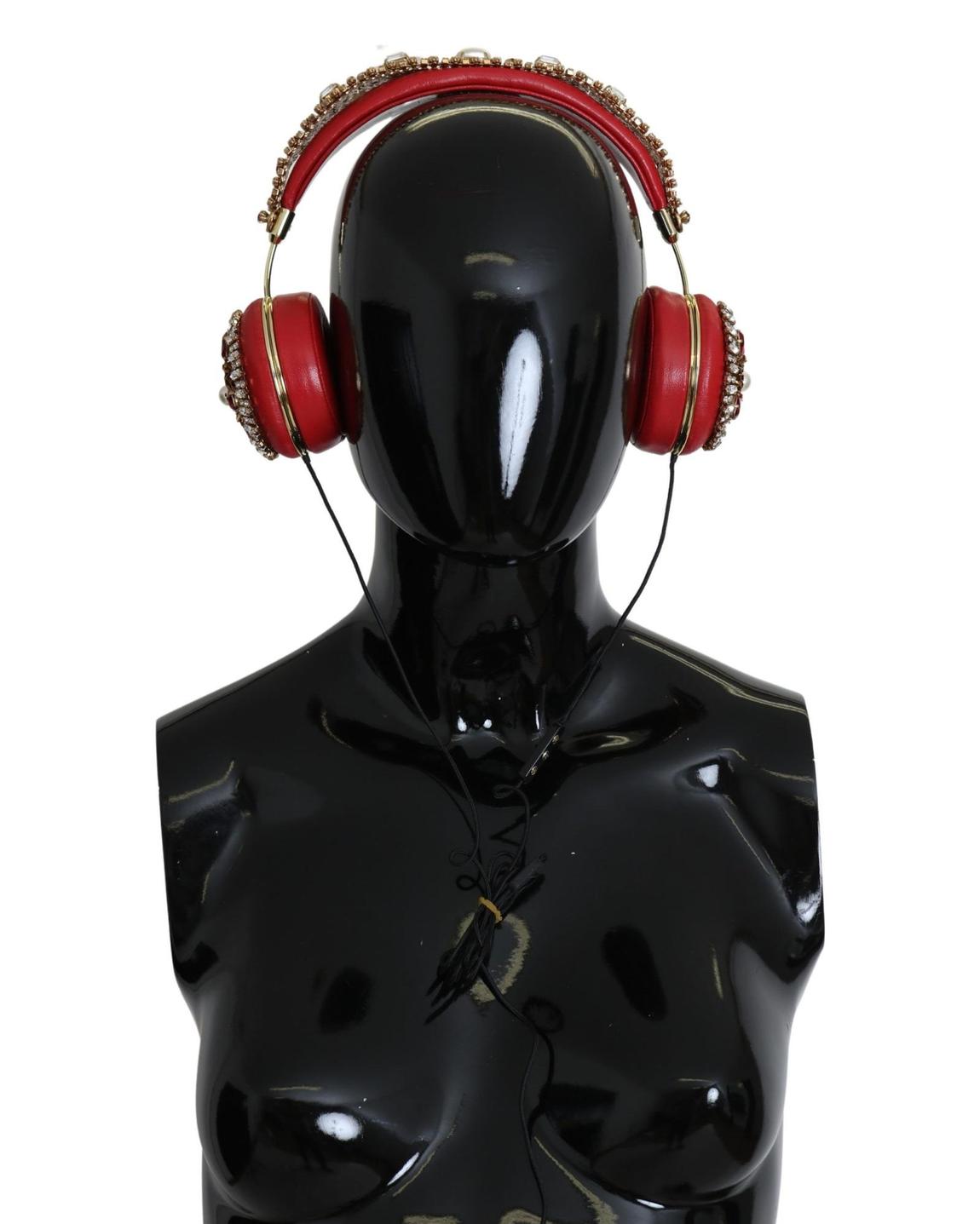 DG Headphone CrystalEmbellished Red Wo Miscellaneous Accessories main product photo