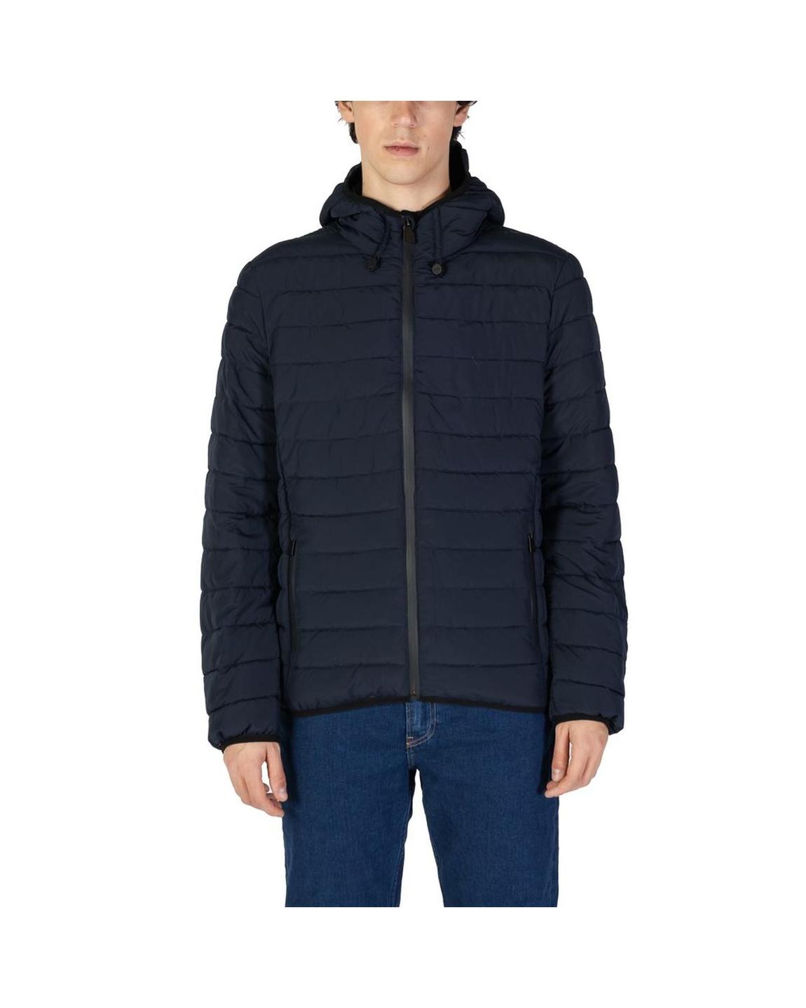 Hooded Padded Jacket Model SU15734300010 - Blue main product photo